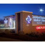CaroMont Regional Medical Center Sign and Building